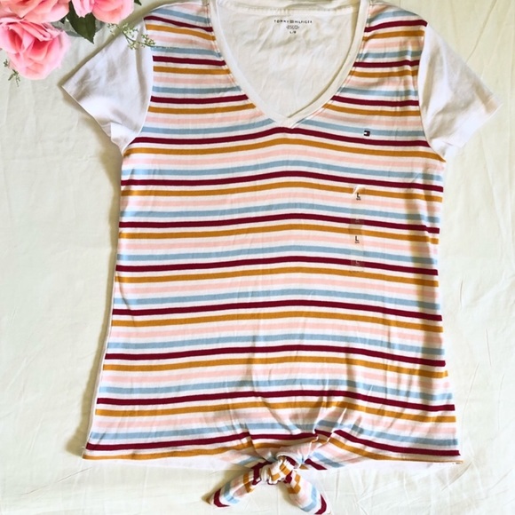 Striped Tommy Hilfiger T-shirt - Picture 4 of 10
